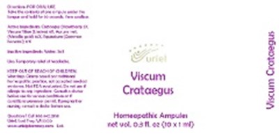 Viscum Crataegus Ampule